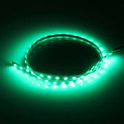 5 PCS 45 LED 3528 SMD Water-resistant Flexible Car Strip Light for Car Decoration, DC 12V, Length: 90cm(Green Light)