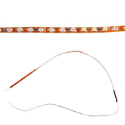 5 PCS Flow Style 45 LED 3528 SMD Water-resistant Flexible Car Strip Light for Car Decoration, DC 12V, Length: 90cm(Pink Light)