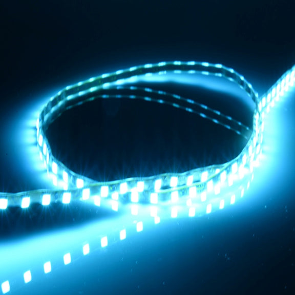 5 PCS Flow Style 45 LED 3528 SMD Water-resistant Flexible Car Strip Light for Car Decoration, DC 12V, Length: 90cm(Ice Blue Light)