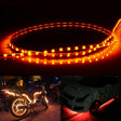 5 PCS Flow Style 45 LED 3528 SMD Waterproof Flexible Car Strip Light for Car Decoration, DC 12V, Length: 90cm(Yellow Light) - Decorative Lights by PMC TechLife | Online Shopping South Africa | PMC TechLife | Buy Now Pay Later Mobicred