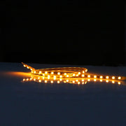 5 PCS Flow Style 45 LED 3528 SMD Water-resistant Flexible Car Strip Light for Car Decoration, DC 12V, Length: 90cm(Yellow Light)