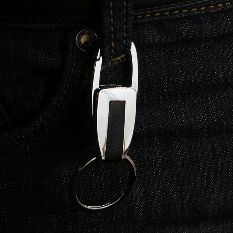 Single Ring Metal Leather Key Chain Metal Car Key Ring Multi-functional Tool Key Holder Key Chains Rings Holder For Car Key Rings
