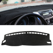 Left-hand Drive Dark Mat Car Dashboard Cover Car Light Pad Instrument Panel Sunscreen Car Mats for Volkswagen Lavida 2018~2019 Year (Please note the model and year)(Black)