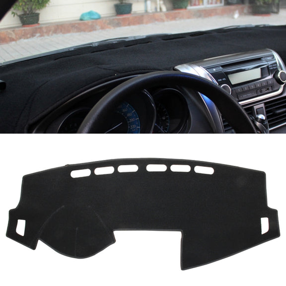 Dark Mat Car Dashboard Cover Car Light Pad Instrument Panel Sunscreen Car Mats for Trumpchi (Please note the model and year)(Black)