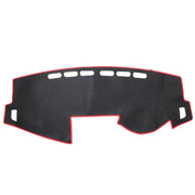 Dark Mat Car Dashboard Cover Car Light Pad Instrument Panel Sunscreen Car Mats for Trumpchi (Please note the model and year)(Red)