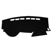 Car Light Instrument Panel Sunscreen Dashboard Mats Cover for Kia K2, Please Note Model and Year(Black)