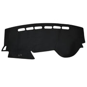 Car Light Instrument Panel Sunscreen Dashboard Mats Cover for Kia K2, Please Note Model and Year(Black)