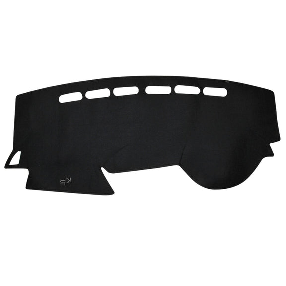 Car Light Instrument Panel Sunscreen Dashboard Mats Cover for Kia K2, Please Note Model and Year(Black)