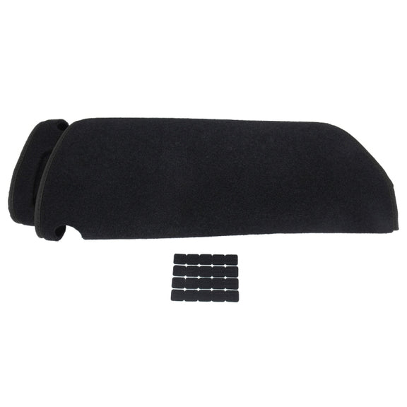 Car Light Instrument Panel Sunscreen Dashboard Mats Cover for Kia K2, Please Note Model and Year(Black)
