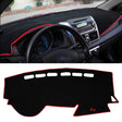 Car Light Instrument Panel Sunscreen Dashboard Mats Cover for Kia K2, Please Note Model and Year(Red) - Sound & Heat Insulation Cotton by PMC TechLife | Online Shopping South Africa | PMC TechLife | Buy Now Pay Later Mobicred