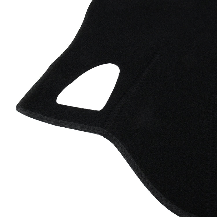 Car Light Instrument Panel Sunscreen Dark Mats Cover for Venucia B50 / R50(Black)