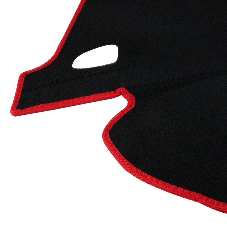 Car Light Instrument Panel Sunscreen Dashboard Mats Cover for Chevrolet Cruze (2015), Please Note Model and Year(Red)