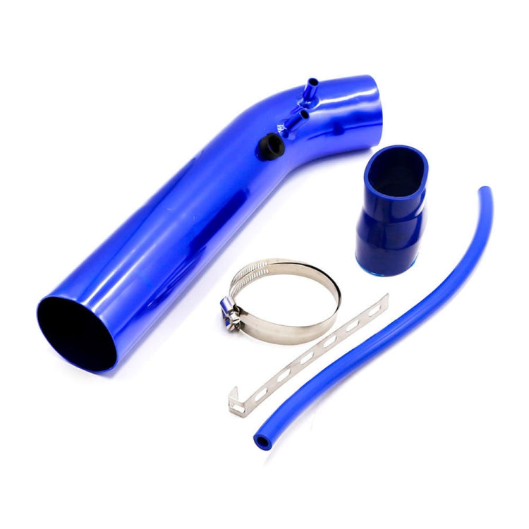 Universal  Air Intakes Short Cold Racing Aluminium Air Intake Pipe Hose with Cone Filter Kit System(Blue)