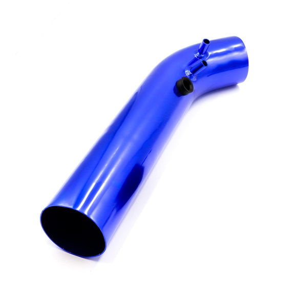 Universal  Air Intakes Short Cold Racing Aluminium Air Intake Pipe Hose with Cone Filter Kit System(Blue)