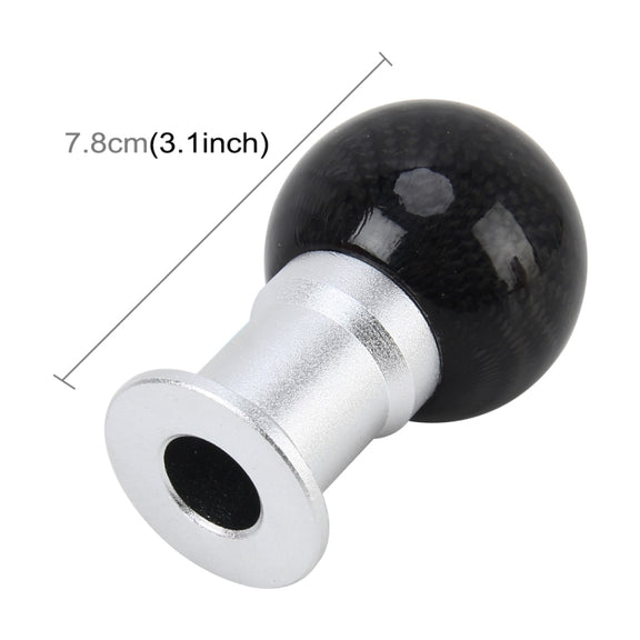 Universal Ball Shape Car Gear Shift Knob Modified Car Gear Shift Knob Auto Transmission Shift Lever Knob Carbon Lead Gear Knobs