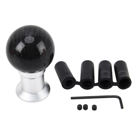 Universal Ball Shape Car Gear Shift Knob Modified Car Gear Shift Knob Auto Transmission Shift Lever Knob Carbon Lead Gear Knobs