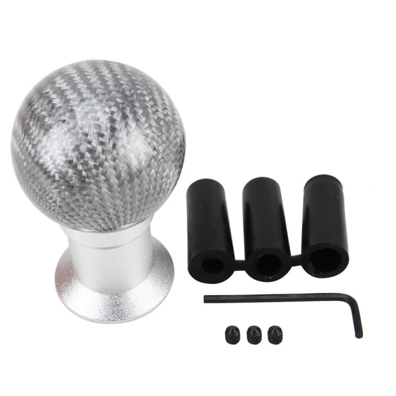 Universal Ball Shape Car Gear Shift Knob Modified Car Gear Shift Knob Auto Transmission Shift Lever Knob Carbon Lead Gear Knobs