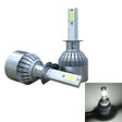 2pcs H1 18W 1800LM 6000K Waterproof IP68 Car Auto LED Headlight with 2 COB LED Lamps, DC 9-36V(White Light) - LED Headlamps by PMC TechLife | Online Shopping South Africa | PMC TechLife | Buy Now Pay Later Mobicred