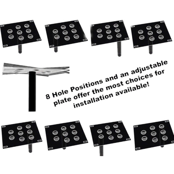 Car Front Bumper Tow Hook License Plate Mounting Bracket Holder for Mazda / Lexus