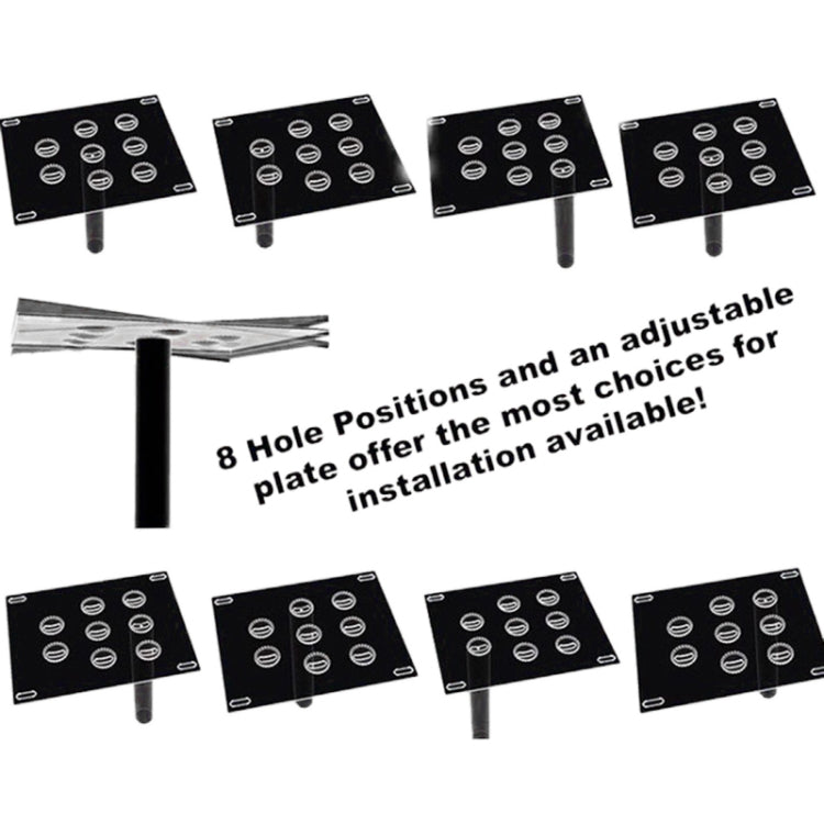 Car Front Bumper Tow Hook License Plate Mounting Bracket Holder for Subaru