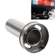 4.5 inch Universal Car 304 Stainless Steel Exhaust Pipe Muffler Adjustable Tail Muffler Tip - Exhaust Pipes by PMC TechLife | Online Shopping South Africa | PMC TechLife | Buy Now Pay Later Mobicred