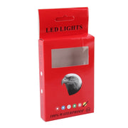 2 PCS 12V 3W Eagle Eyes LED Light For Motorcycle ���Wire Length: 45cm(Red Light)