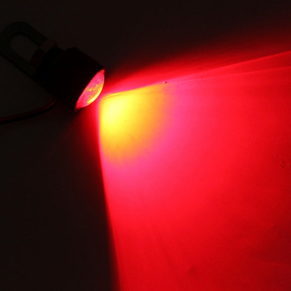 2 PCS 12V 3W Eagle Eyes LED Light For Motorcycle ���Wire Length: 45cm(Red Light)