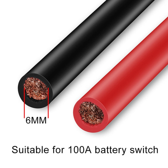 8 AWG Battery Switch Connecting Cable for Car / Motorcycle / Ocean Liner