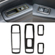 4 PCS Car Window Lift Switch Panel Carbon Fiber Decorative Sticker for Jeep Grand Cherokee 2011-2018 - Car Interior Mouldings by PMC TechLife | Online Shopping South Africa | PMC TechLife | Buy Now Pay Later Mobicred
