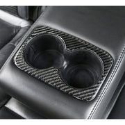 Car Water Cup Carbon Fiber Decorative Sticker for Jeep Grand Cherokee 2011-2018
