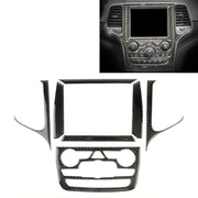Car Central Control Navigation Carbon Fiber Decorative Sticker for Jeep Grand Cherokee 2011-2017