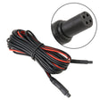 10m Universal Car 4P Reversing Camera Extension Cord Rearview Mirror Vehicle Traveling Data Recorder Video Conversion without Plug - DIY Cables by PMC TechLife | Online Shopping South Africa | PMC TechLife | Buy Now Pay Later Mobicred