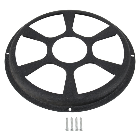 10 inch Universal Car Horn Cover Black Round Horn Cover Horn Round Cover