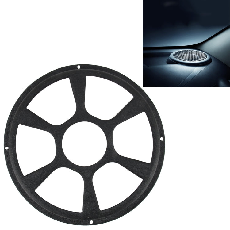 12 inch Universal Car Horn Cover Black Round Horn Cover Horn Round Cover