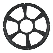 12 inch Universal Car Horn Cover Black Round Horn Cover Horn Round Cover
