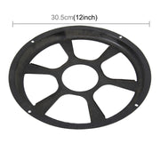 12 inch Universal Car Horn Cover Black Round Horn Cover Horn Round Cover