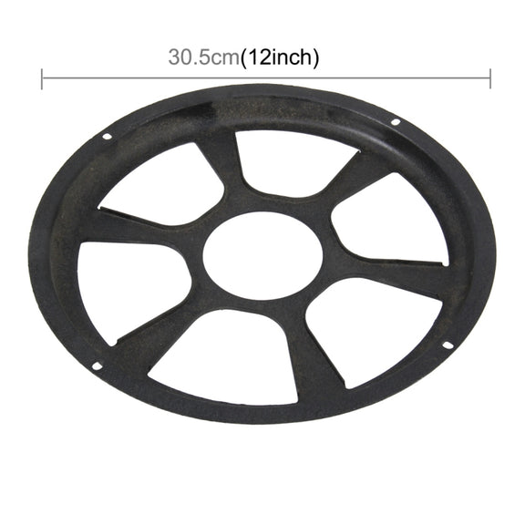 12 inch Universal Car Horn Cover Black Round Horn Cover Horn Round Cover