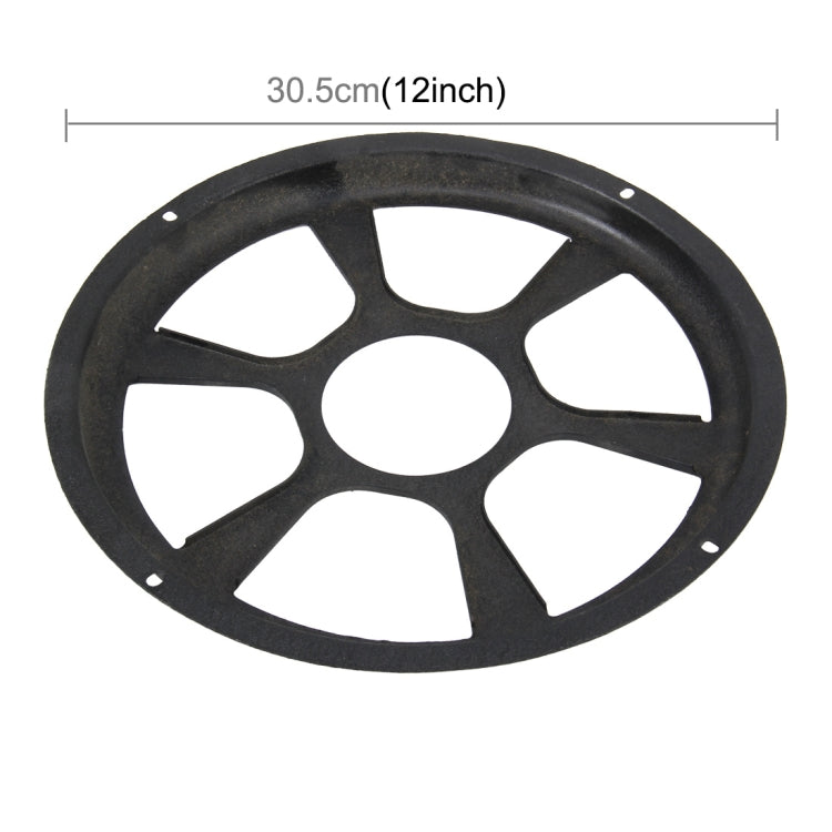 12 inch Universal Car Horn Cover Black Round Horn Cover Horn Round Cover