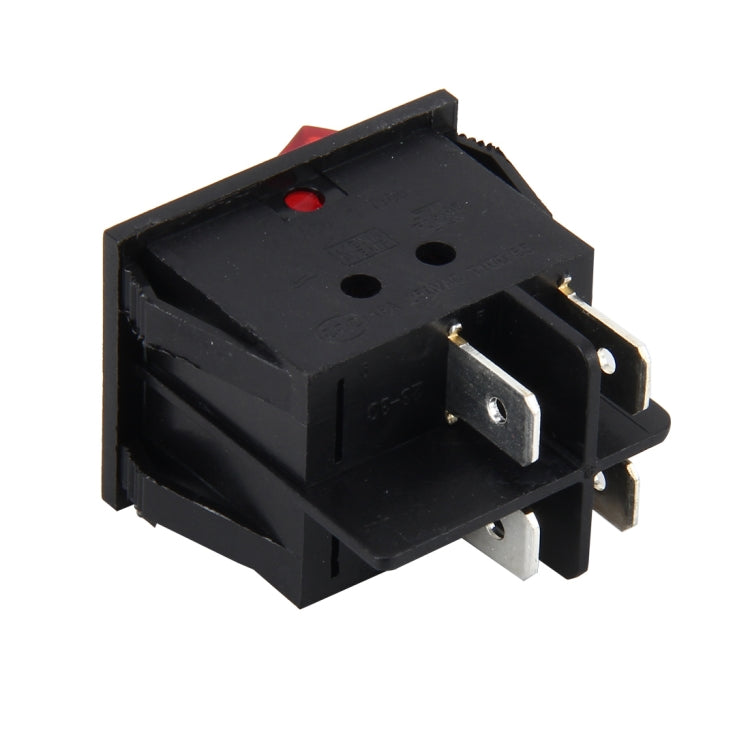 Car Truck Boat Switch Toggle Light Switch 4pin Water-resistant 12/24V Car Auto Universal DIY 4 Pin Double Control Switch OFF-ON Push Button