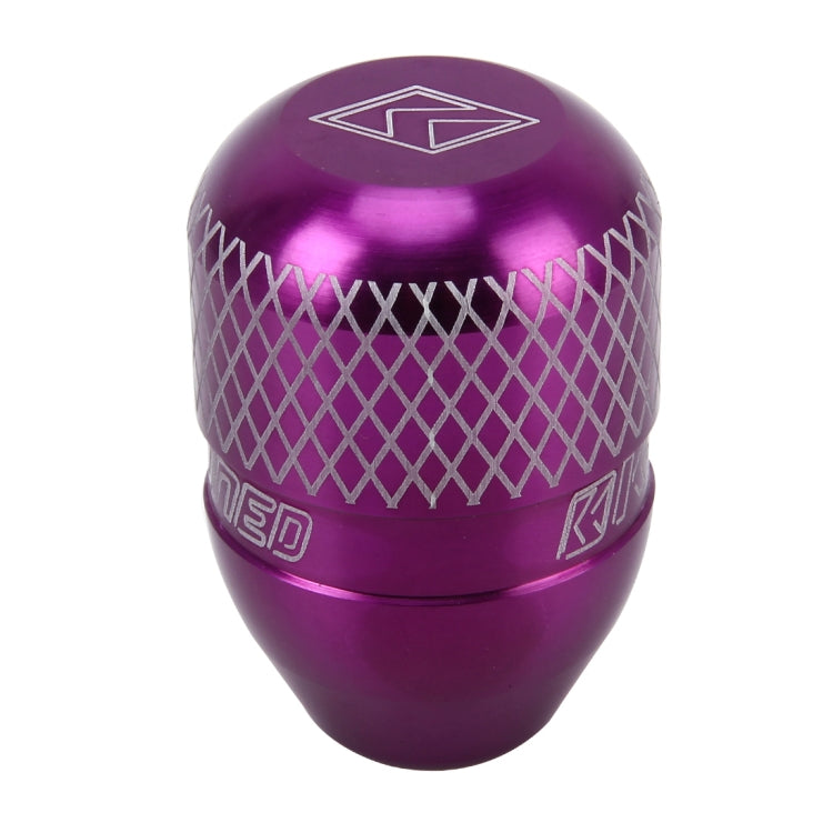 Universal Car Gear Shift Knob Modified Car Gear Shift Knob Auto Transmission Shift Lever Knob Gear Knobs(Purple)