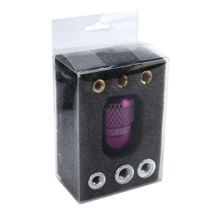 Universal Car Gear Shift Knob Modified Car Gear Shift Knob Auto Transmission Shift Lever Knob Gear Knobs(Purple)