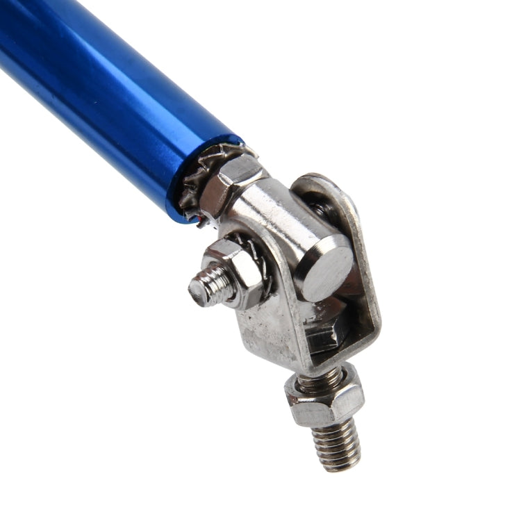 2 PCS Car Modification Large Surrounded By The Rod Telescopic Lever Front and Rear Bars Fixed Front Lip Back Shovel Adjustable Small Rod, Length: 15cm(Blue)