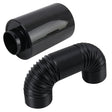 Universal Air Intakes Short Cold Racing Aluminium Air Intake Pipe Hose High Flow Cold Air Extension System Air Filter - Air Intake System by PMC TechLife | Online Shopping South Africa | PMC TechLife | Buy Now Pay Later Mobicred