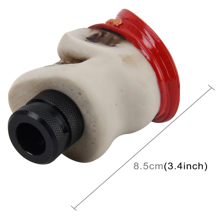 Universal Skull with A Hat Shape Car Gear Shift Knob Modified Car Gear Shift Knob Auto Transmission Shift Lever Knob Resin Gear Knobs