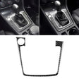 Car Carbon Fiber Gear Position Panel Frame Decorative Sticker for Volkswagen Golf 7 2013-2017, with Hole and Start and Stop, Left Drive - Car Interior Mouldings by PMC Jewellery | Online Shopping South Africa | PMC Jewellery | Buy Now Pay Later Mobicred