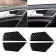 Car Carbon Fiber Door Inner Handle Wrist Panel Decorative Sticker for Volkswagen Golf 7 2013-2017 - Car Interior Mouldings by PMC TechLife | Online Shopping South Africa | PMC TechLife | Buy Now Pay Later Mobicred