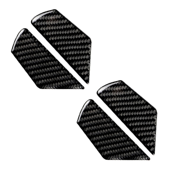 Car Carbon Fiber Door Inner Handle Wrist Panel Decorative Sticker for Volkswagen Golf 7 2013-2017