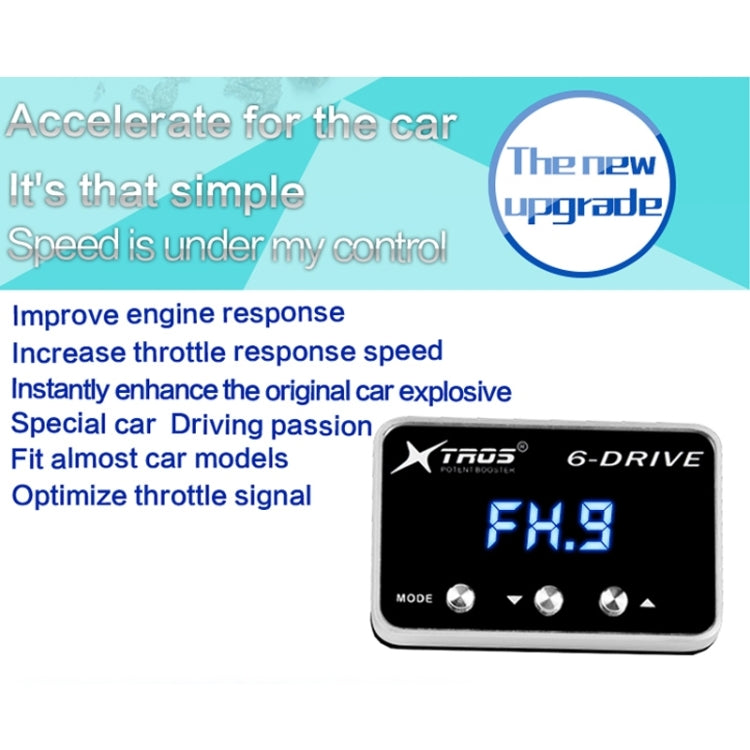 TROS TS-6Drive Potent Booster Electronic Throttle Controller for before 2014 Ford Everest