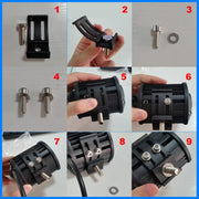 4 inch 18W 1800LM 4 Row LED Strip Light Working Refit Off-road Vehicle Lamp Roof Strip Light
