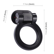 Car Truck Bumper Round Tow Hook Ring Adhesive Decal Sticker Exterior Decoration(Black)